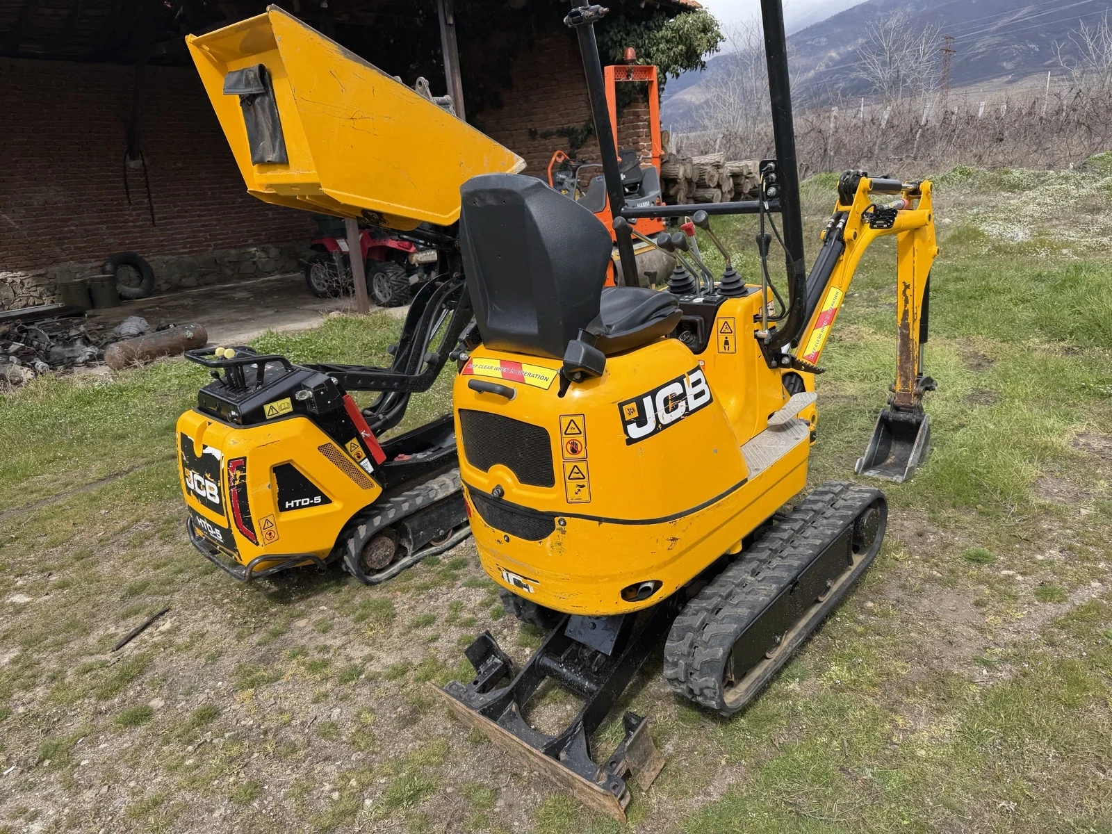 Багер JCB 8008CTS, снимка 7 - Индустриална техника - 53944216