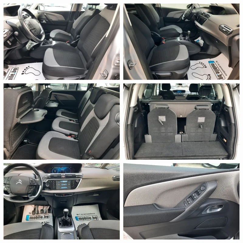 Citroen Grand C4 Picasso 2015та 7 МЕСТА НОВА!, снимка 14 - Автомобили и джипове - 47833435