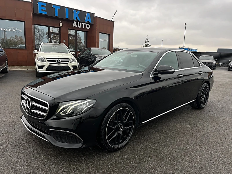 Mercedes-Benz E 220 AMG OPTIK-LED-BIXENON-NAVI-SPORT-BURMESTER-FULL!!!, снимка 4 - Автомобили и джипове - 48005361