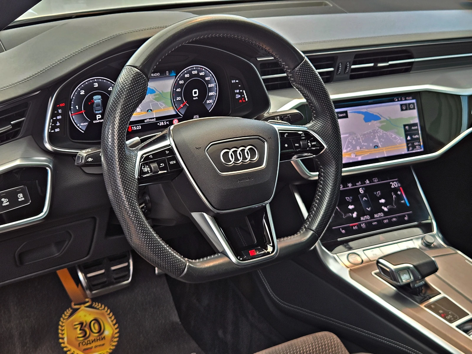 Audi A7 RS7/S-LINE/50TDI/DISTR/PANO/DIGITAL/ПОДГРЕВ/ЛИЗИНГ, снимка 10 - Автомобили и джипове - 54855346