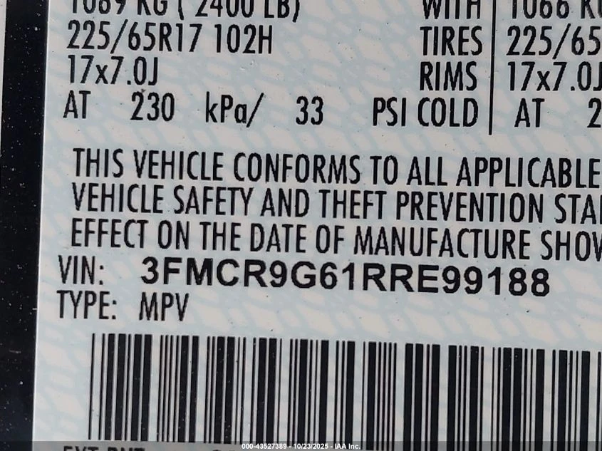 Ford Bronco 1.5L I-3 DI, DOHC, VVT, TURBO, 181HP 4X4 Drive | Mobile.bg   15