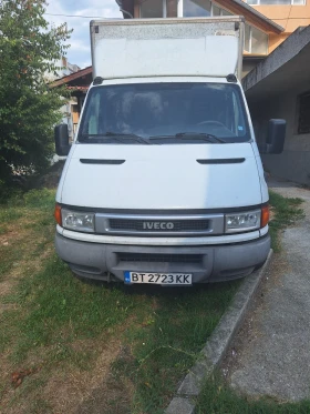 Iveco 35c15 Алуминиев фургон с падащ борд, снимка 1
