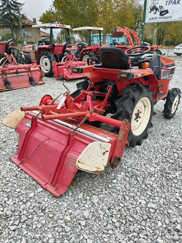 Трактор Yanmar F155 15к.с. 4WD с фреза и товарач ДЖЕЙ ТРЕЙДИНГ - изображение 4