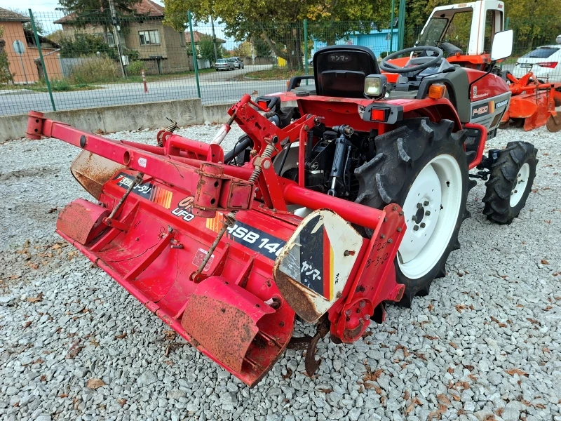 Трактор Yanmar F-200 20к.с. 4WD ДЖЕЙ ТРЕЙДИНГ, снимка 3 - Селскостопанска техника - 48953761