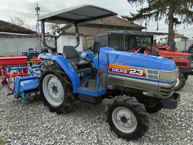 Трактор Yanmar F255 25к.с. 4WD с фреза ДЖЕЙ ТРЕЙДИНГ, снимка 12 - Селскостопанска техника - 48953761