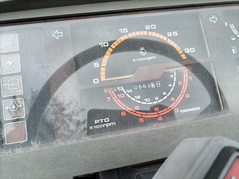 Трактор Yanmar F155 15к.с. 4WD с фреза и товарач ДЖЕЙ ТРЕЙДИНГ - изображение 5