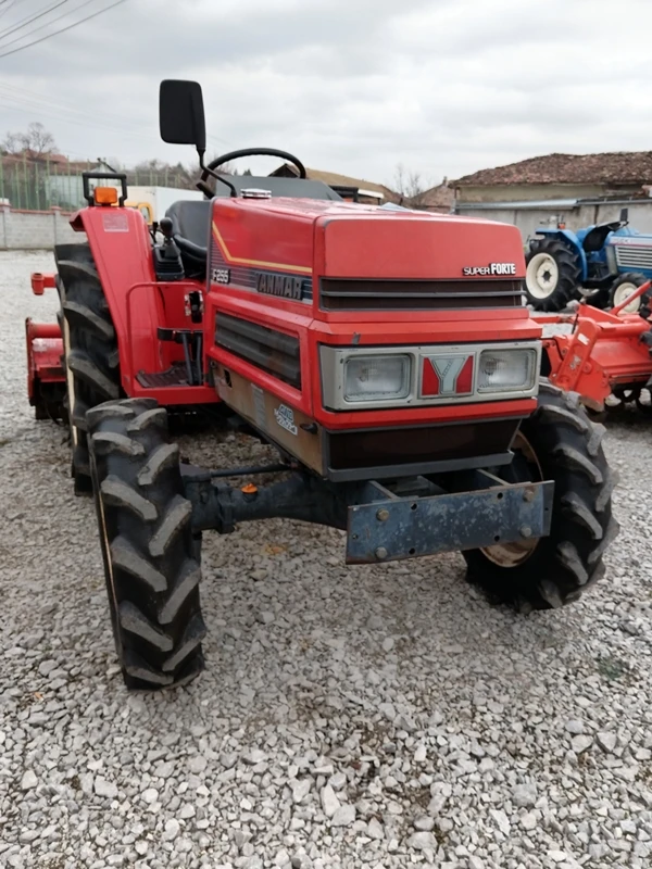 Трактор Yanmar F255 25к.с. 4WD с фреза ДЖЕЙ ТРЕЙДИНГ, снимка 2 - Селскостопанска техника - 48953761