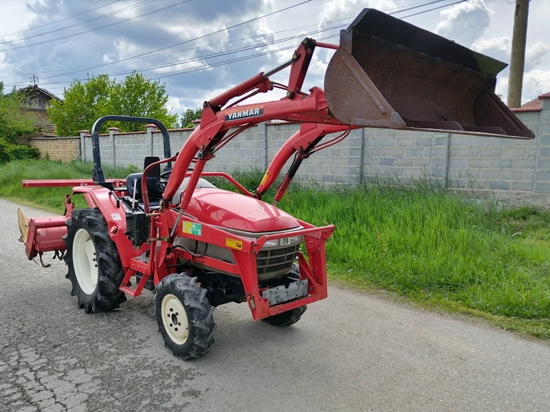 Трактор Yanmar F255 25к.с. 4WD с фреза ДЖЕЙ ТРЕЙДИНГ, снимка 6 - Селскостопанска техника - 48953761