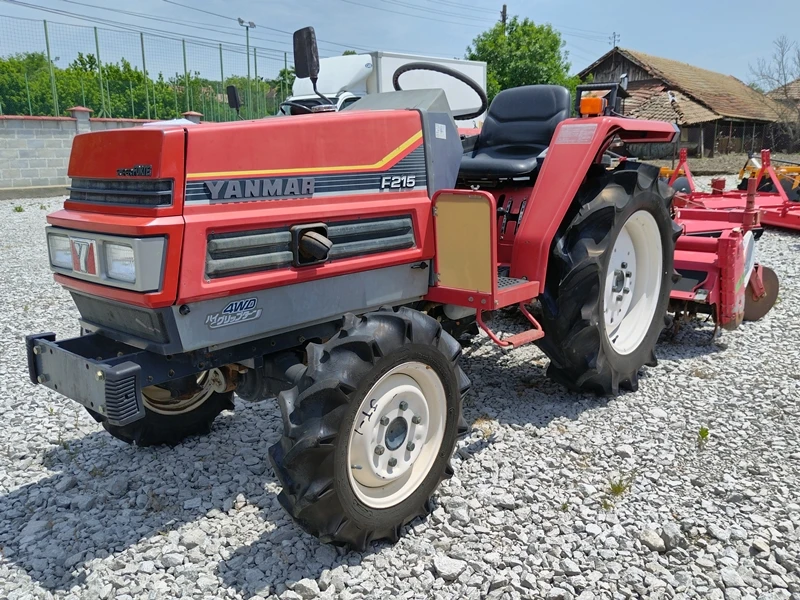 Трактор Yanmar F215 21к.с. 4WD с фреза ДЖЕЙ ТРЕЙДИНГ - изображение 3