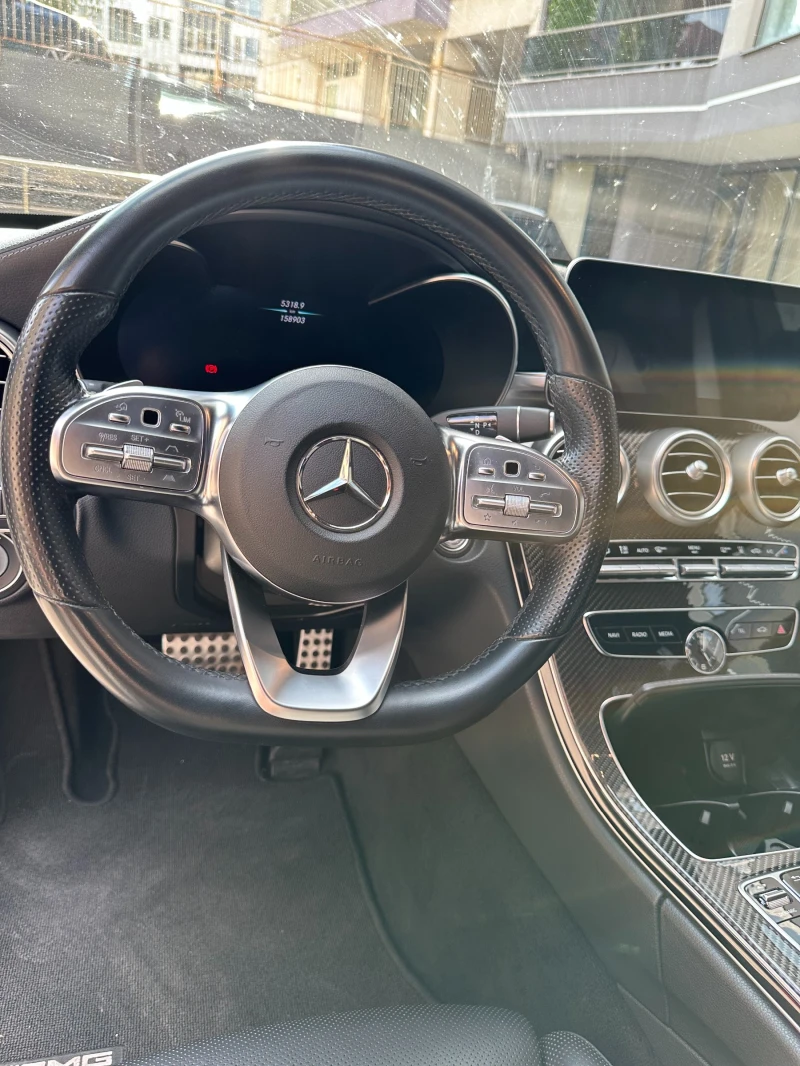 Mercedes-Benz C 220 T 4MATIC AMG FACE MEMORY 360 HEAD UP AIRMATIC DIST, снимка 8 - Автомобили и джипове - 52338166