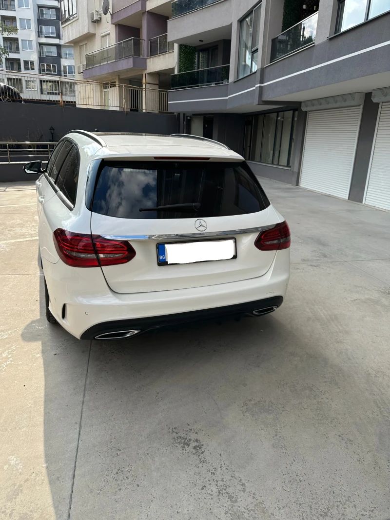 Mercedes-Benz C 220 T 4MATIC AMG FACE MEMORY 360 HEAD UP AIRMATIC DIST, снимка 5 - Автомобили и джипове - 52338166