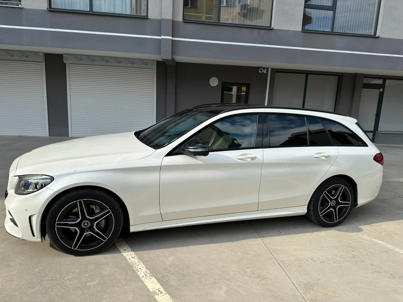 Mercedes-Benz C 220 T 4MATIC AMG FACE MEMORY 360 HEAD UP AIRMATIC DIST, снимка 3 - Автомобили и джипове - 52338166