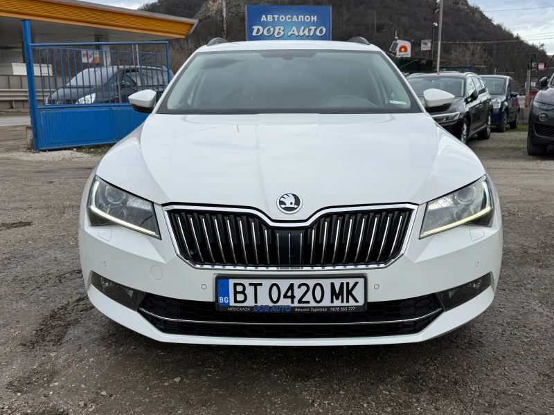 Skoda Superb 1.6TDI-кожа-парктроник-ел пакет-всичко платено, снимка 2 - Автомобили и джипове - 53517794