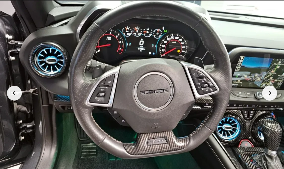 Chevrolet Camaro SS 6.2 V8* CARBON* BOSE* HEAD-UP* ОБДУХВАНЕ* , снимка 9 - Автомобили и джипове - 53802041