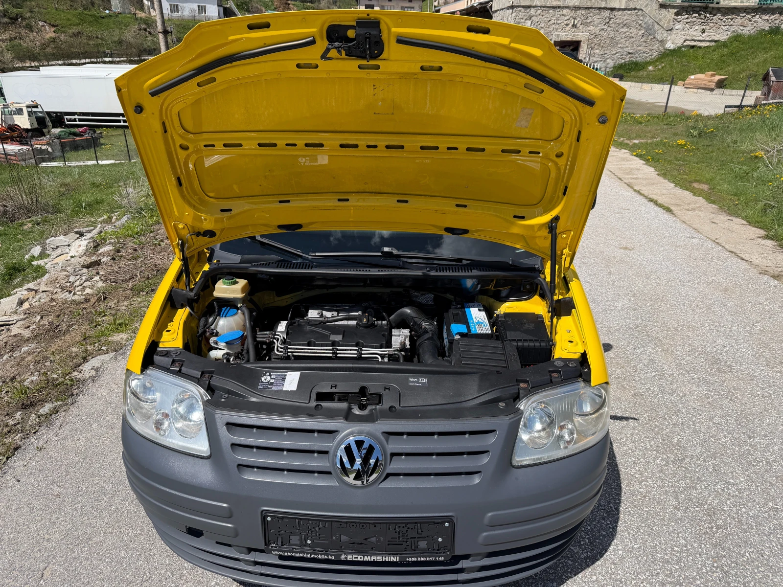 VW Caddy 1.9SDI , Нов внос, Перфектно, , , , снимка 11 - Автомобили и джипове - 54431117