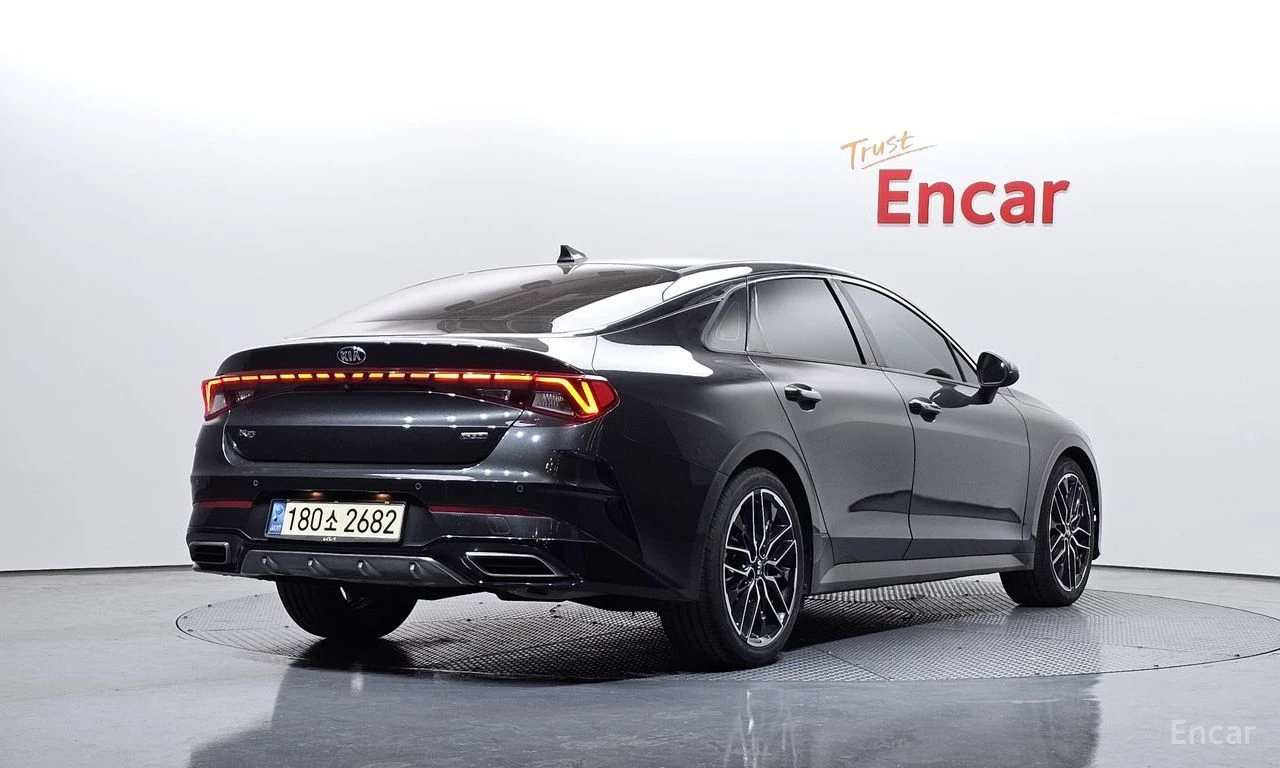Kia K5 1.6 Turbo* DISTRONIC* ПОДГРЕВ* ОБДУХВАНЕ* КАМЕРА* , снимка 3 - Автомобили и джипове - 54884713