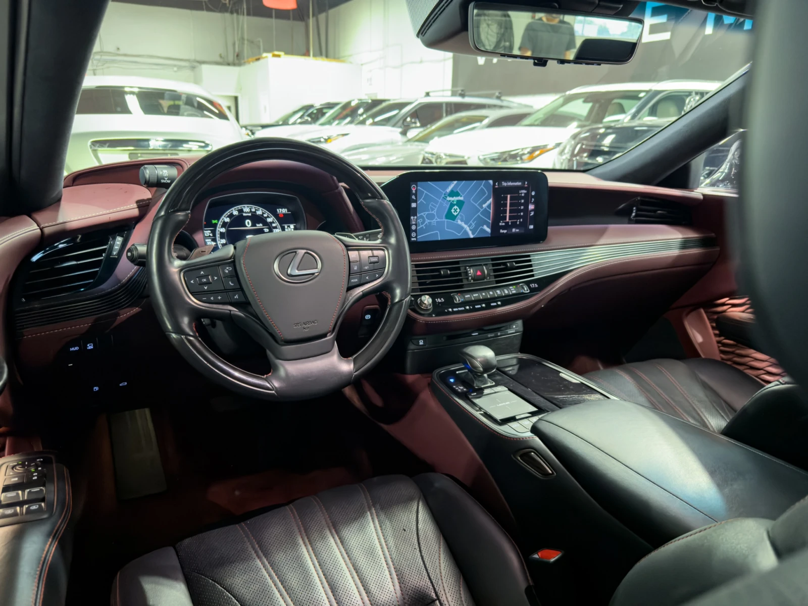 Lexus LS 500 Уникално състояние!!/Всички възможни екстри!!, снимка 11 - Автомобили и джипове - 55356469