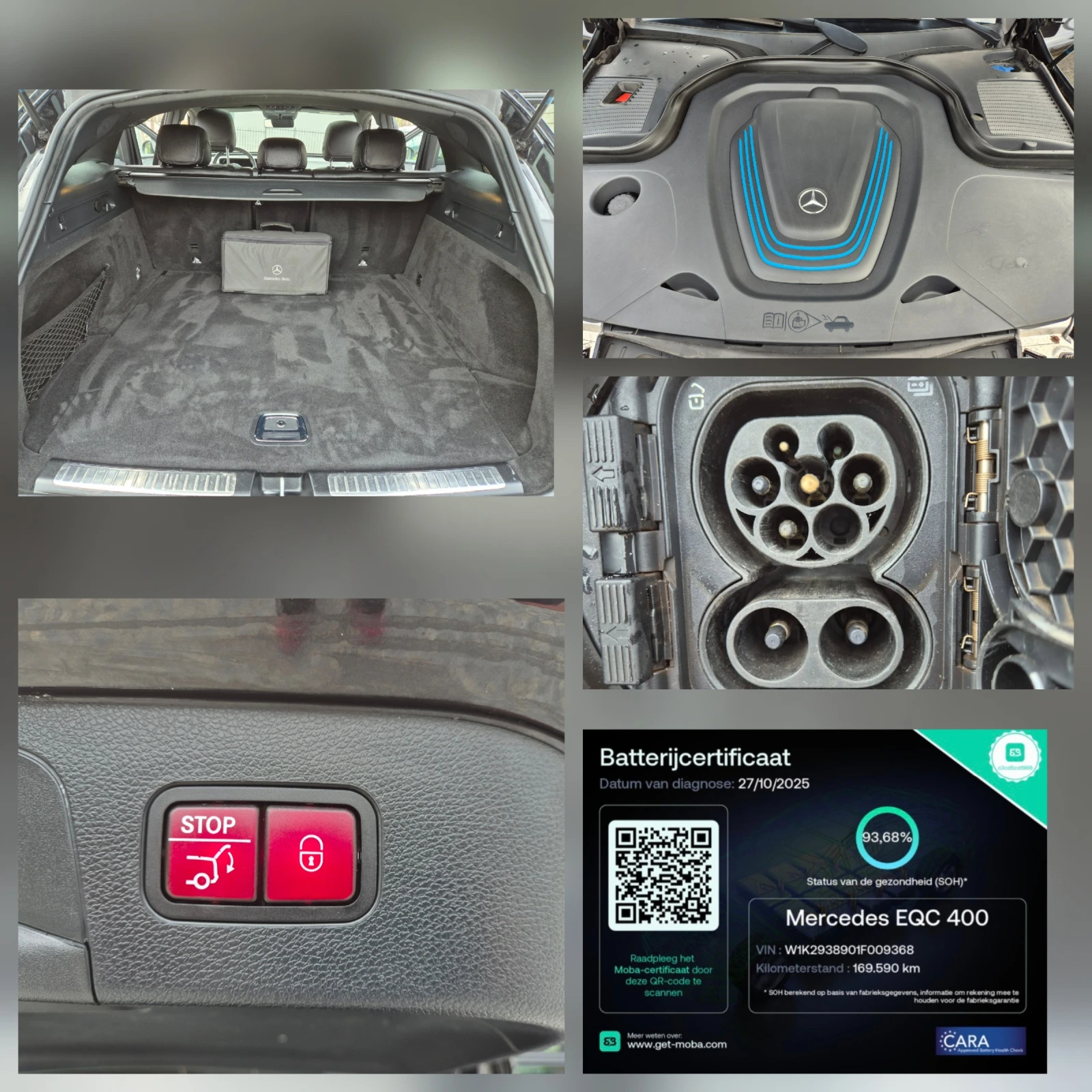 Mercedes-Benz EQC AMG-400-4 MATIC-SOH-94% | Mobile.bg � ����������� 17