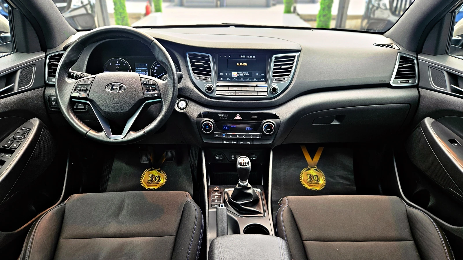 Hyundai Tucson GO!/CAMERA/CAR PLAY/LINE ASSYST/KEYLESS GO/LIZING, снимка 9 - Автомобили и джипове - 54823105