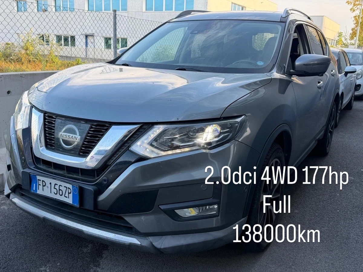 Nissan X-trail Full* 2.0dci 4WD 177hp* 138000km* ПАНОРАМА* КОЖА* 