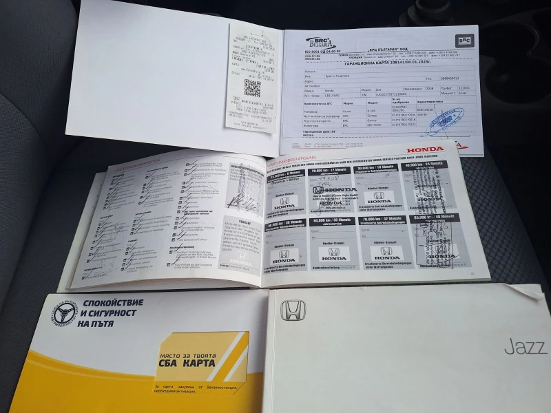 Honda Jazz 1.4i LPG, снимка 17 - Автомобили и джипове - 52383457