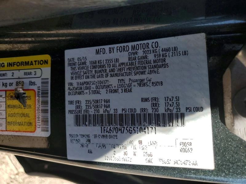 Ford Fusion 2.5L 4 Front-wheel Drive - изображение 4