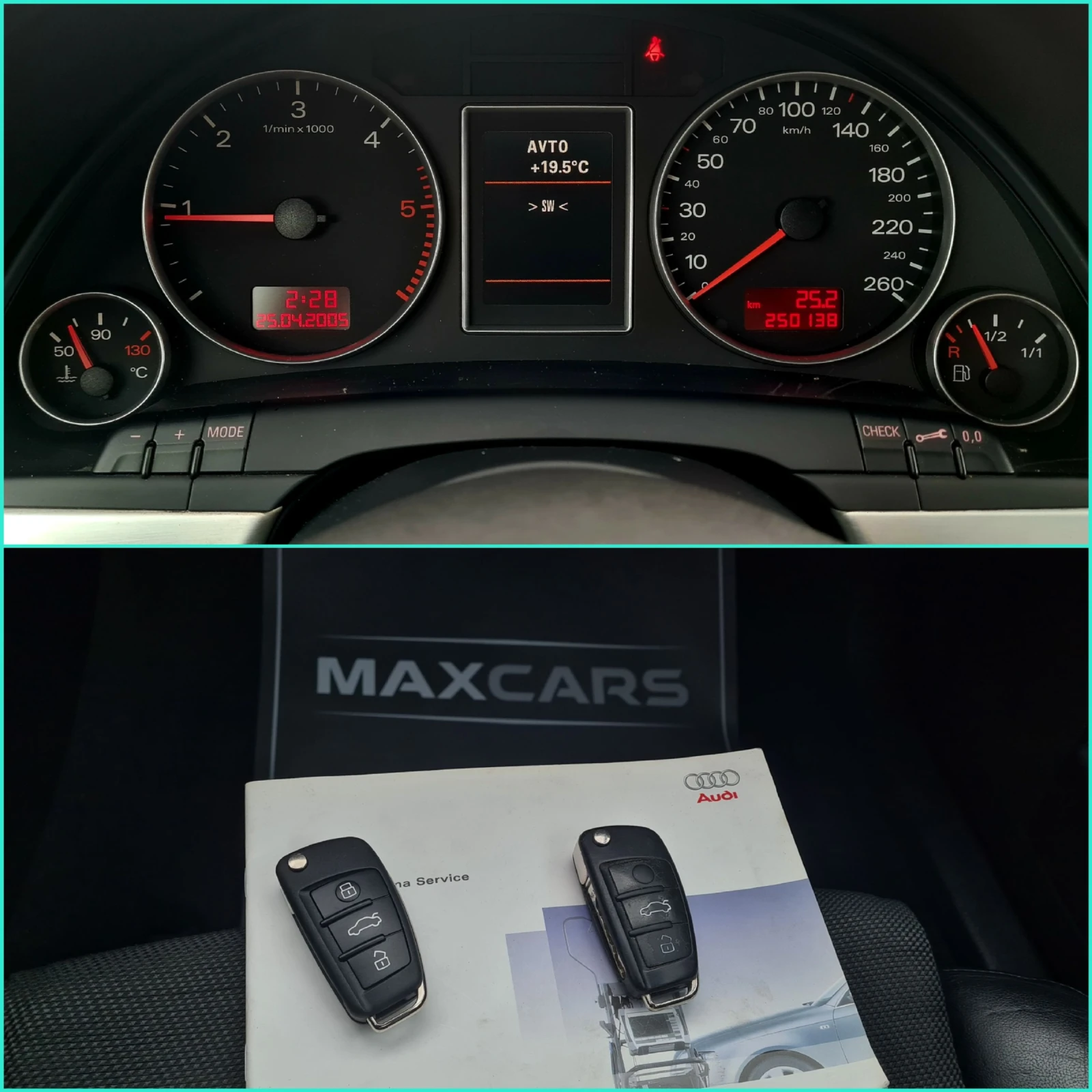 Audi A4 2.0TDI S LINE/QUATTRO/СОБСТВЕН ЛИЗИНГ, снимка 17 - Автомобили и джипове - 54556433