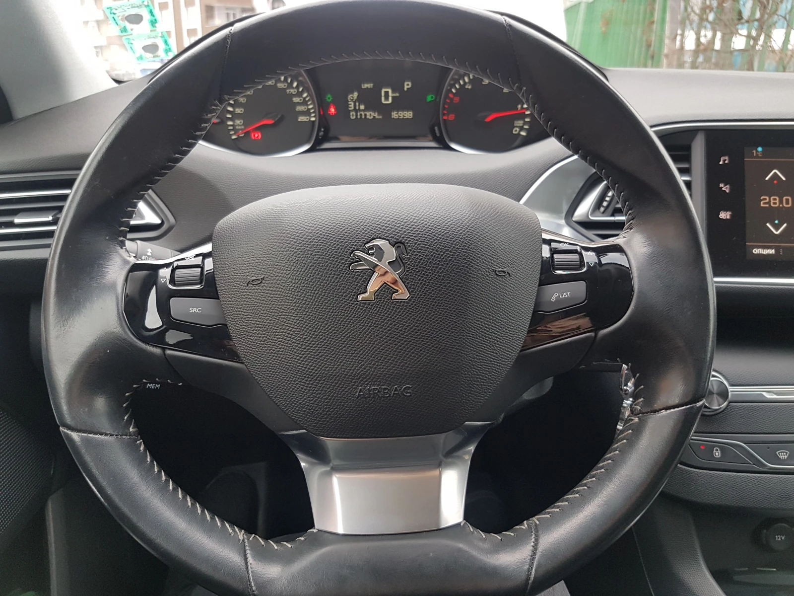 Peugeot 308 2018/70km 1.6 e-HDI 120 EAT6 EURO6 Active, снимка 6 - Автомобили и джипове - 54980986