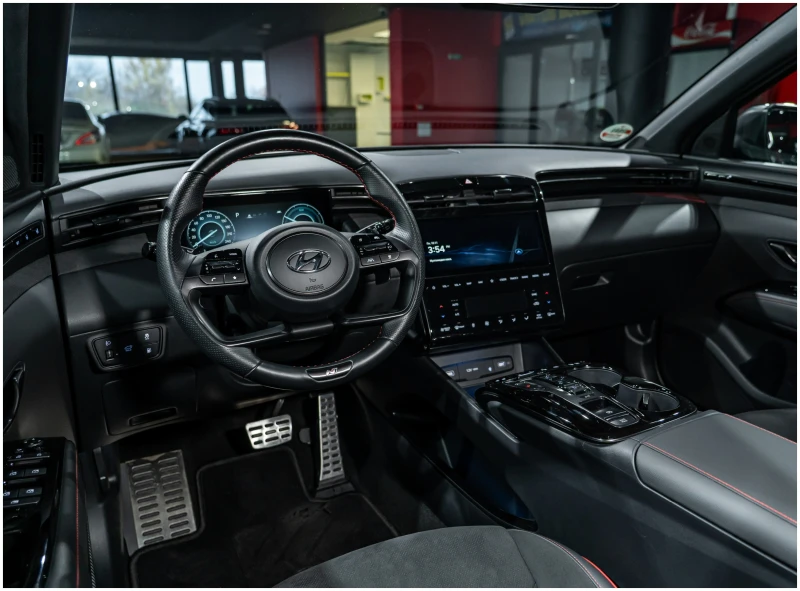 Hyundai Tucson 1.6T-GDI* N-line* AWD, снимка 11 - Автомобили и джипове - 52367252