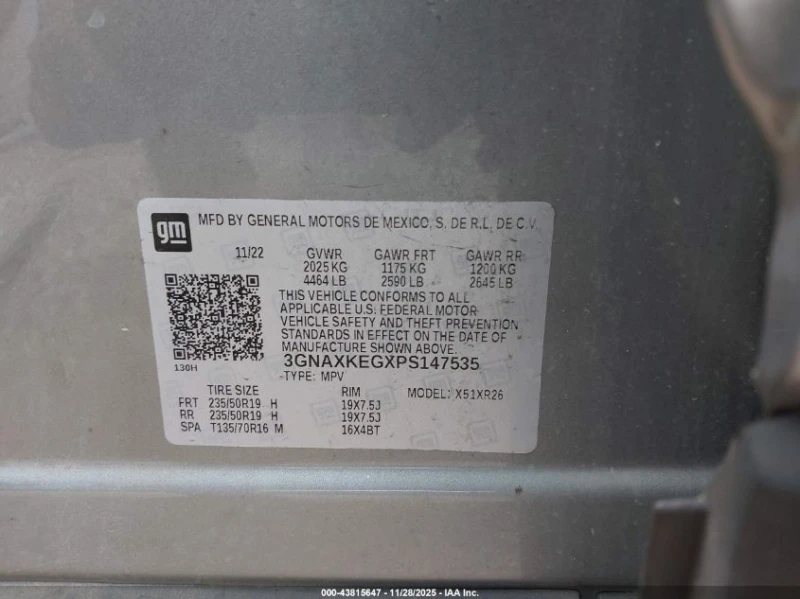 Chevrolet Equinox Fwd Lt, снимка 9 - Автомобили и джипове - 53453809