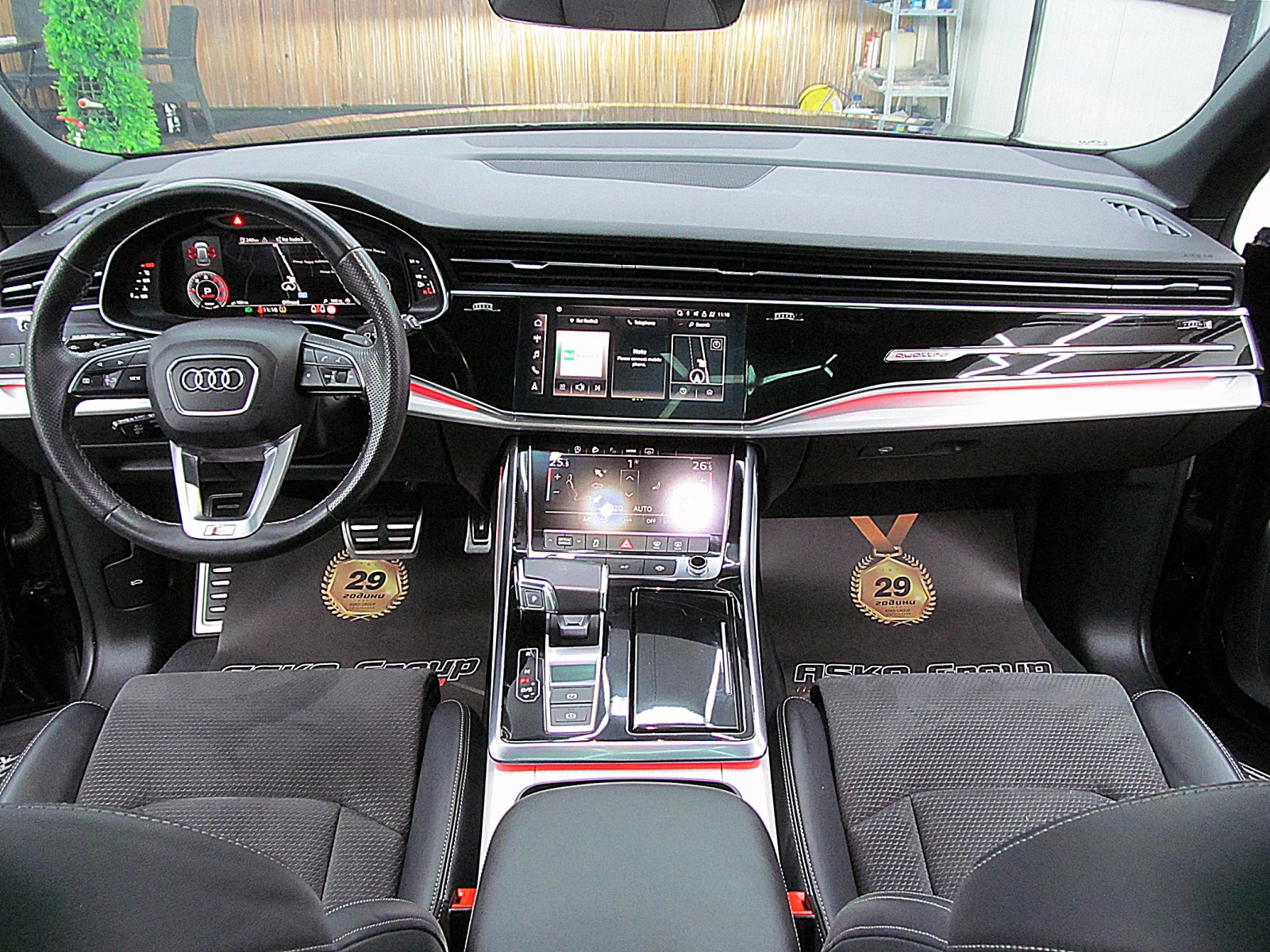 Audi Q8 S-line+ + + /PANORAMA/3D-kamera/KeylessGo/ | Mobile.bg   14