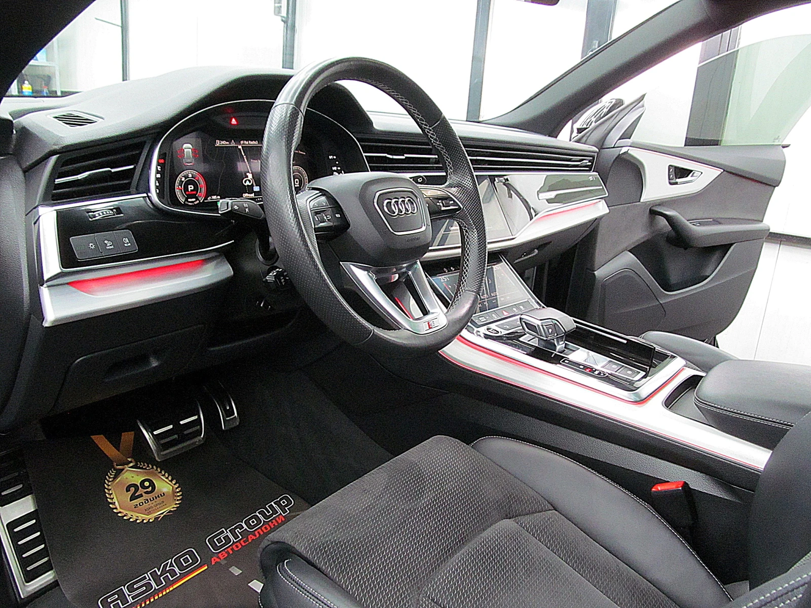 Audi Q8 S-line+ + + /PANORAMA/3D-kamera/KeylessGo/ | Mobile.bg   11