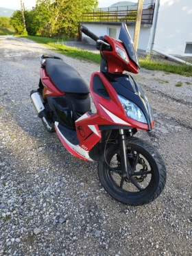 Kymco Super 8 на части 
