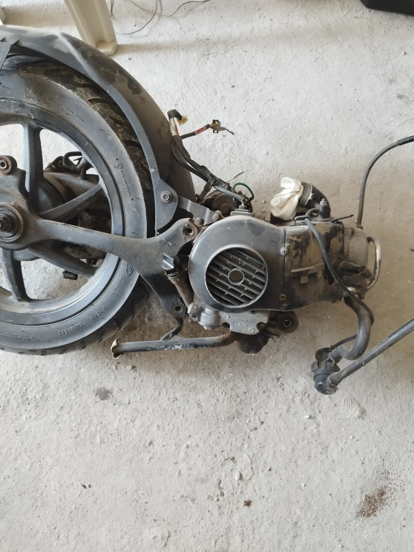 Kymco Super 8 на части  - изображение 10