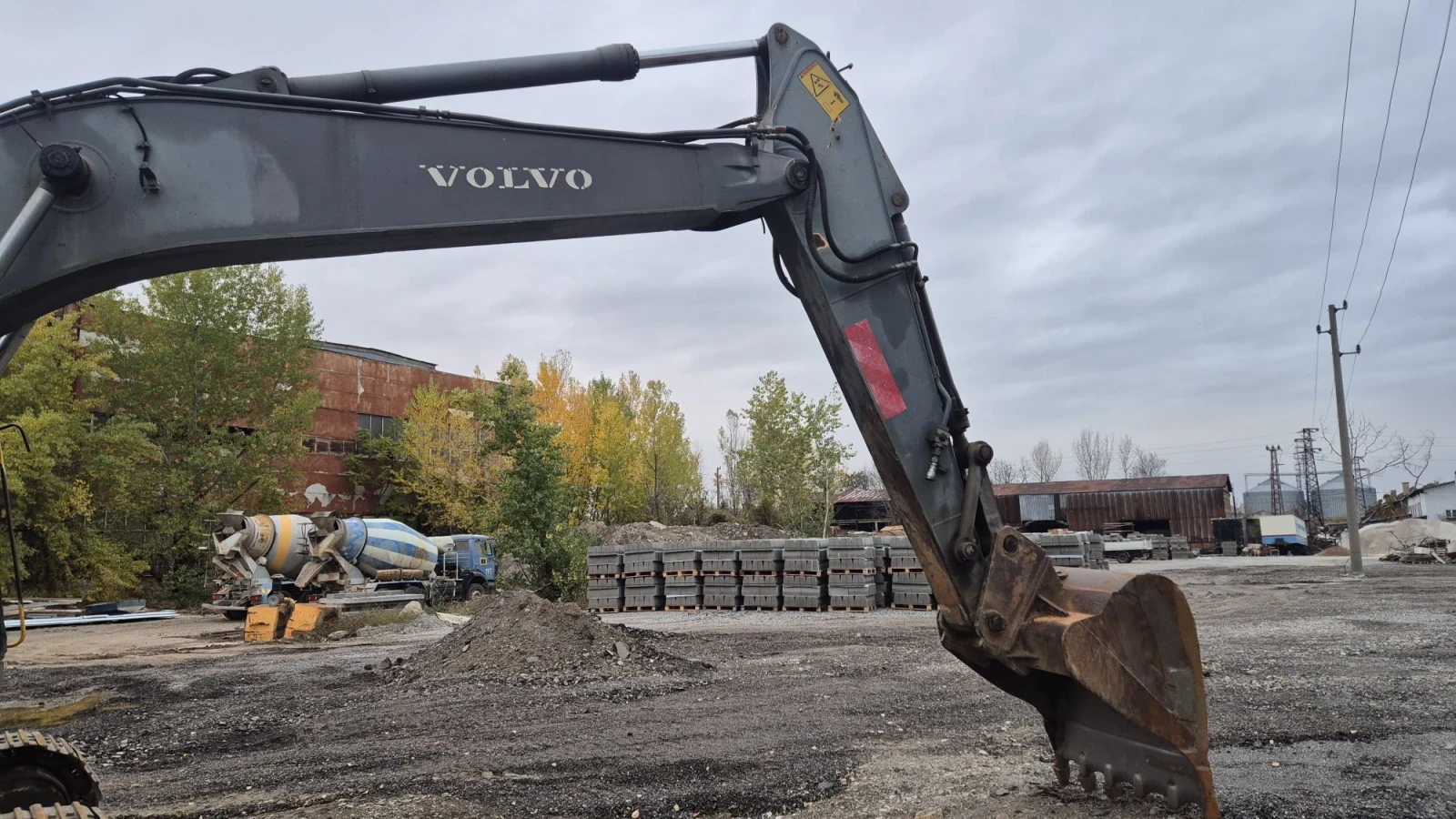 Багер Volvo EC210, снимка 6 - Индустриална техника - 56601082