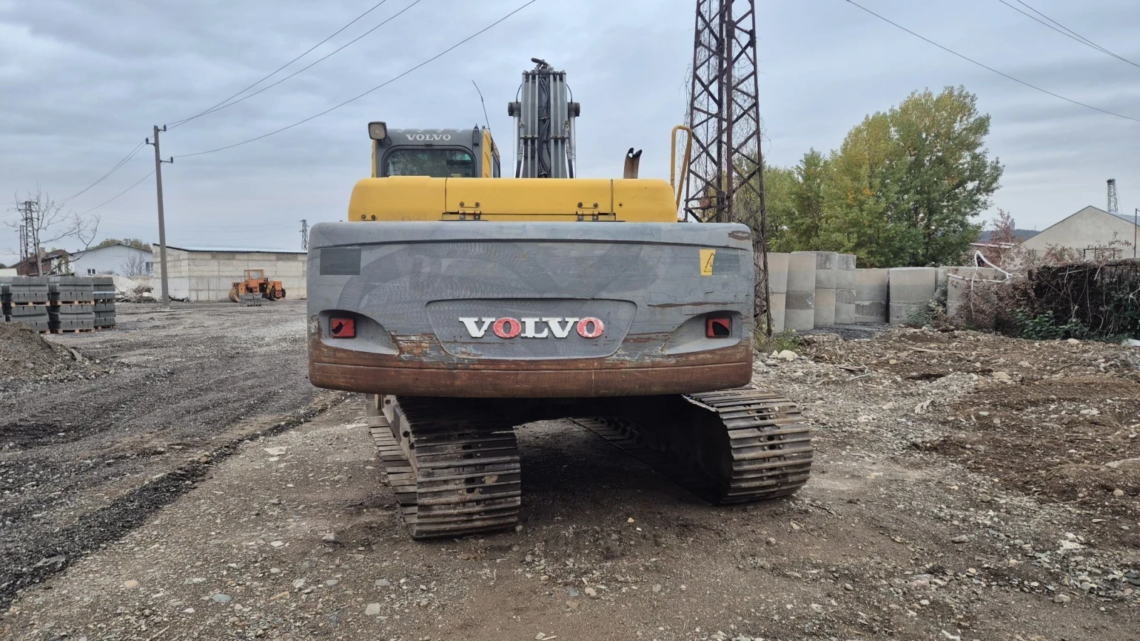 Багер Volvo EC210, снимка 3 - Индустриална техника - 56601082