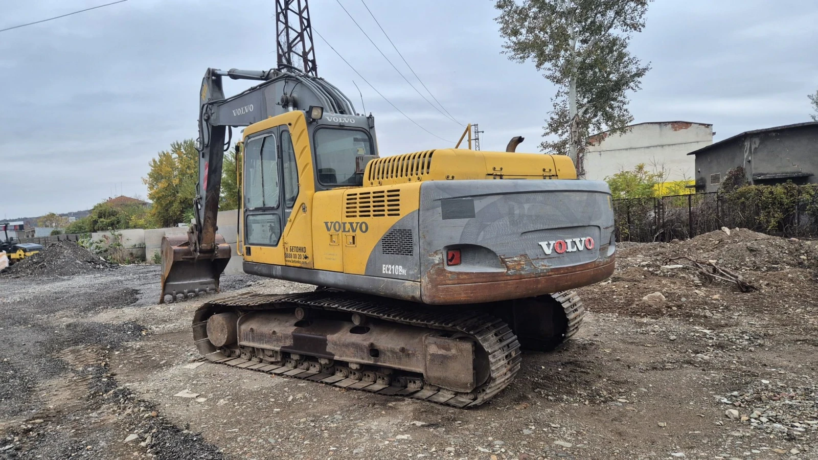 Багер Volvo EC210, снимка 2 - Индустриална техника - 56601082