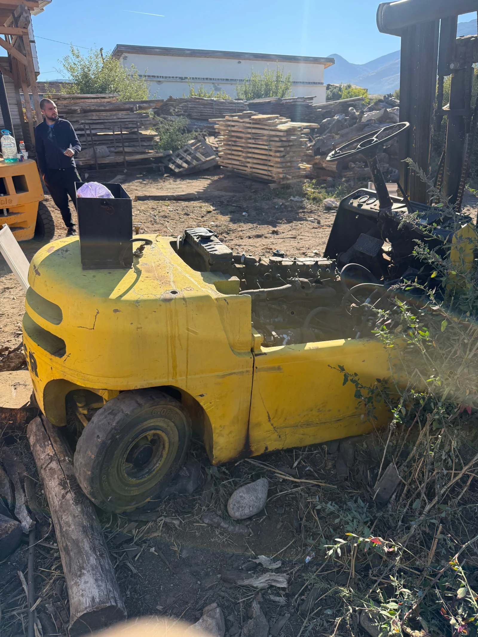 Мотокар Hyster Перкинс, снимка 2 - Индустриална техника - 56359104