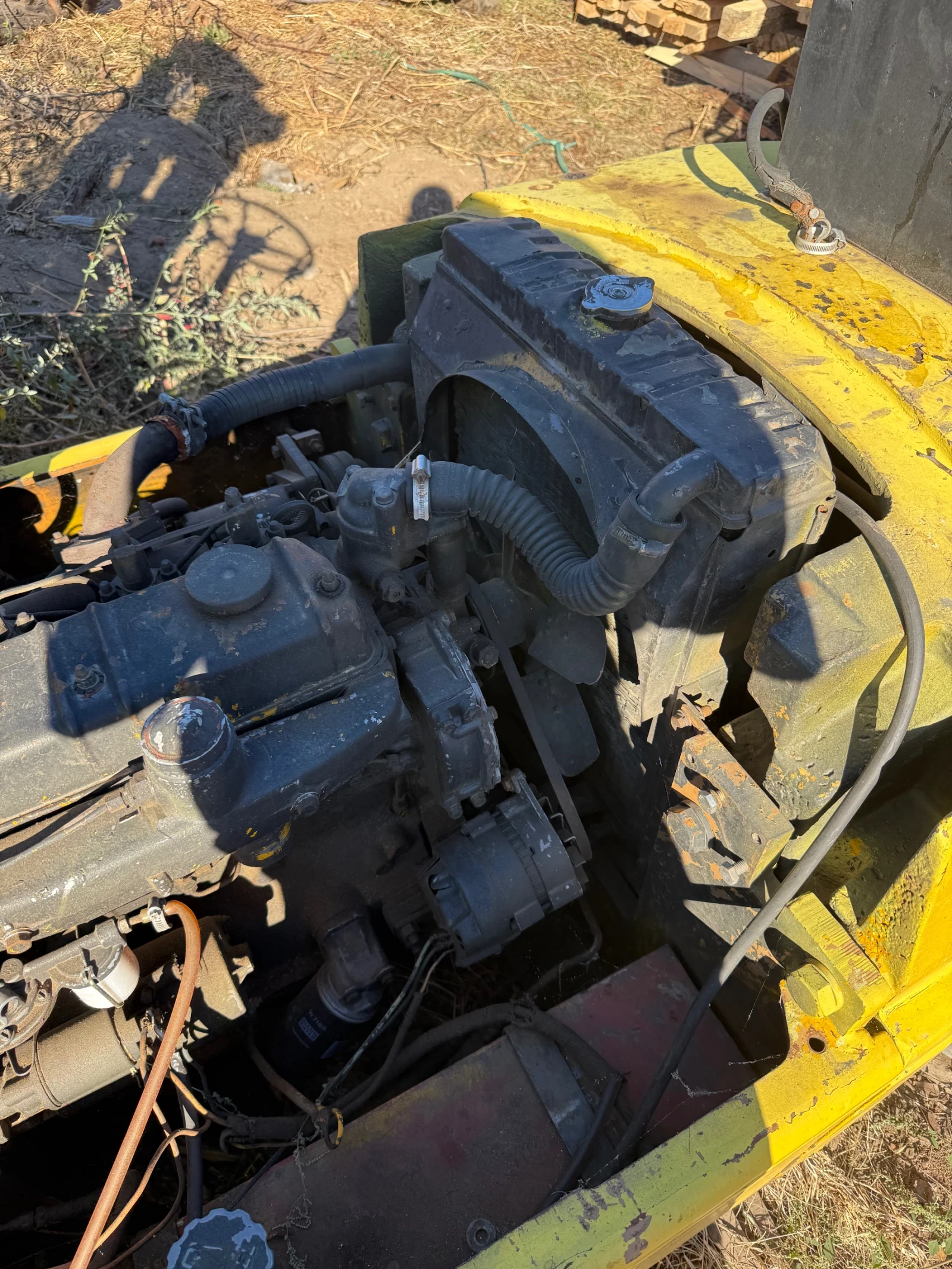 Мотокар Hyster Перкинс, снимка 3 - Индустриална техника - 56359104