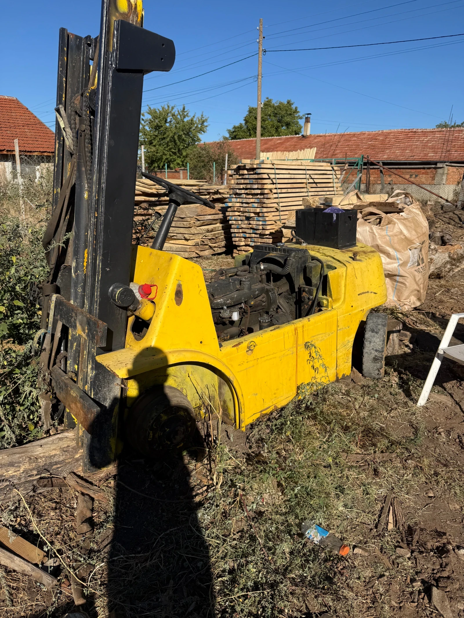 Мотокар Hyster Перкинс