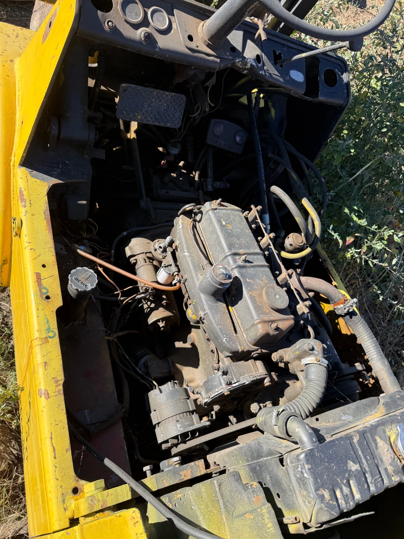 Мотокар Hyster Перкинс, снимка 5 - Индустриална техника - 56359104