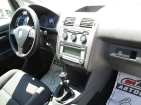 VW Touran 1.6/БЕНЗИН/102кс./6+ 1МЕСТА/КАТО НОВА - 8900 лв. - 34862282 14
