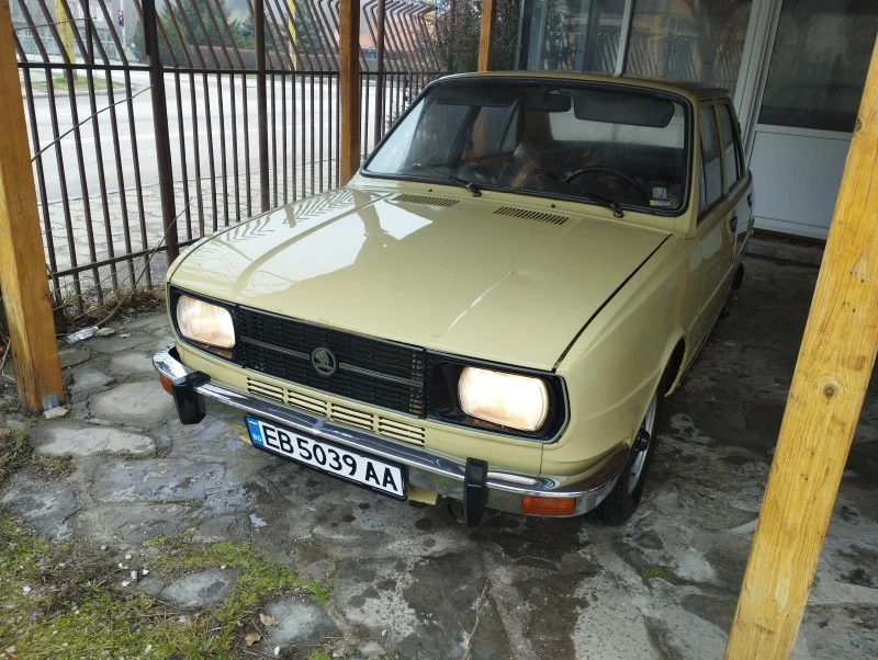 Skoda 120 РЕГИСТРИРАНА!!, снимка 4 - Автомобили и джипове - 47228218