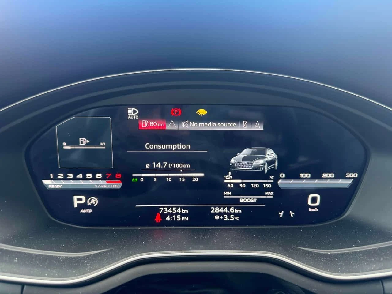 Audi S5 Technik/ЛАЗЕРНИ ФАРОВЕ/DISTRONIC/360/B&O, снимка 8 - Автомобили и джипове - 54011512