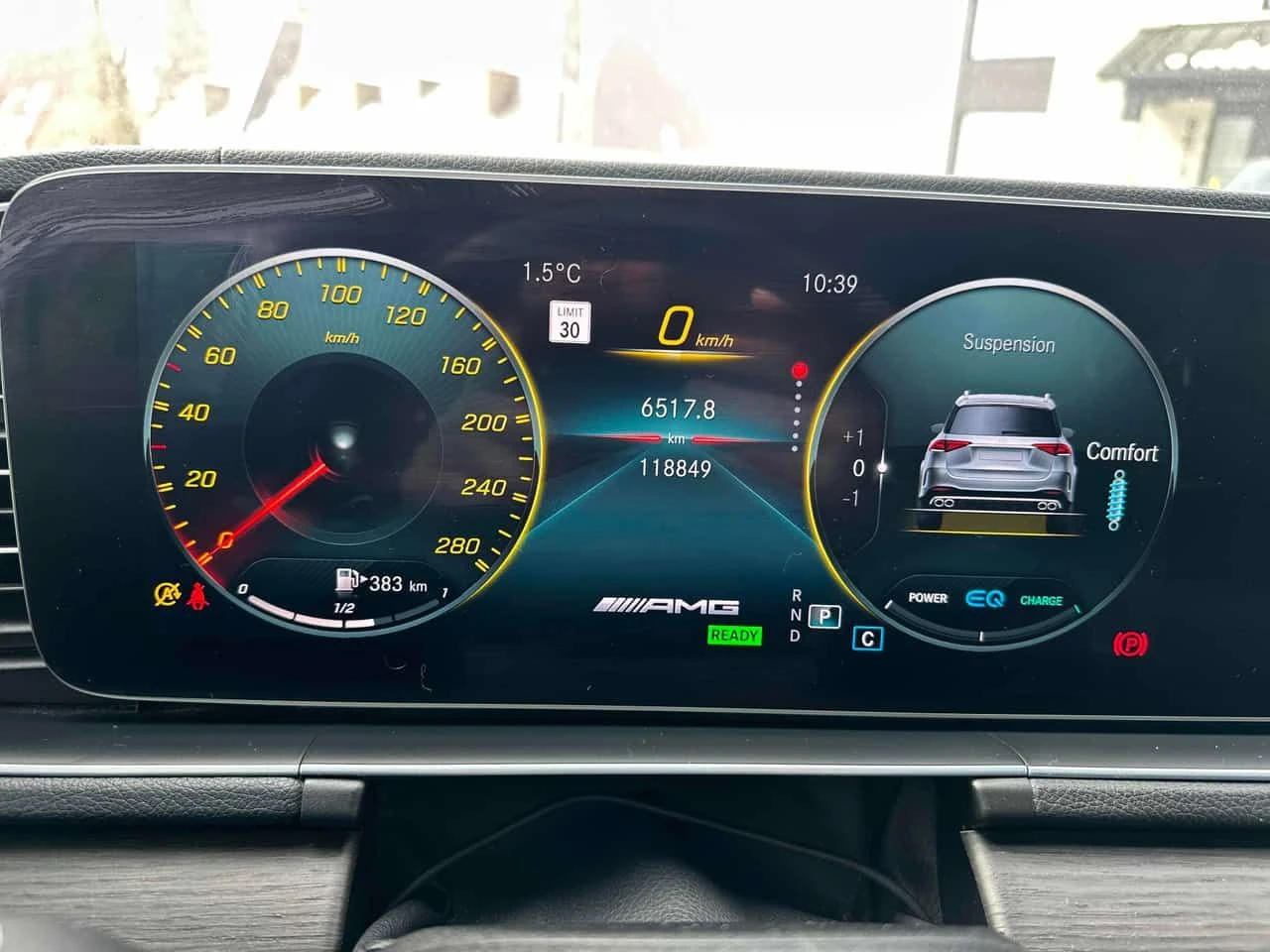 Mercedes-Benz GLE 53 4MATIC  CARFAX/360 КАМЕРА/ДИСТРОНИК/ПОДГРЕВ/ОБДУХ/, снимка 7 - Автомобили и джипове - 54019598