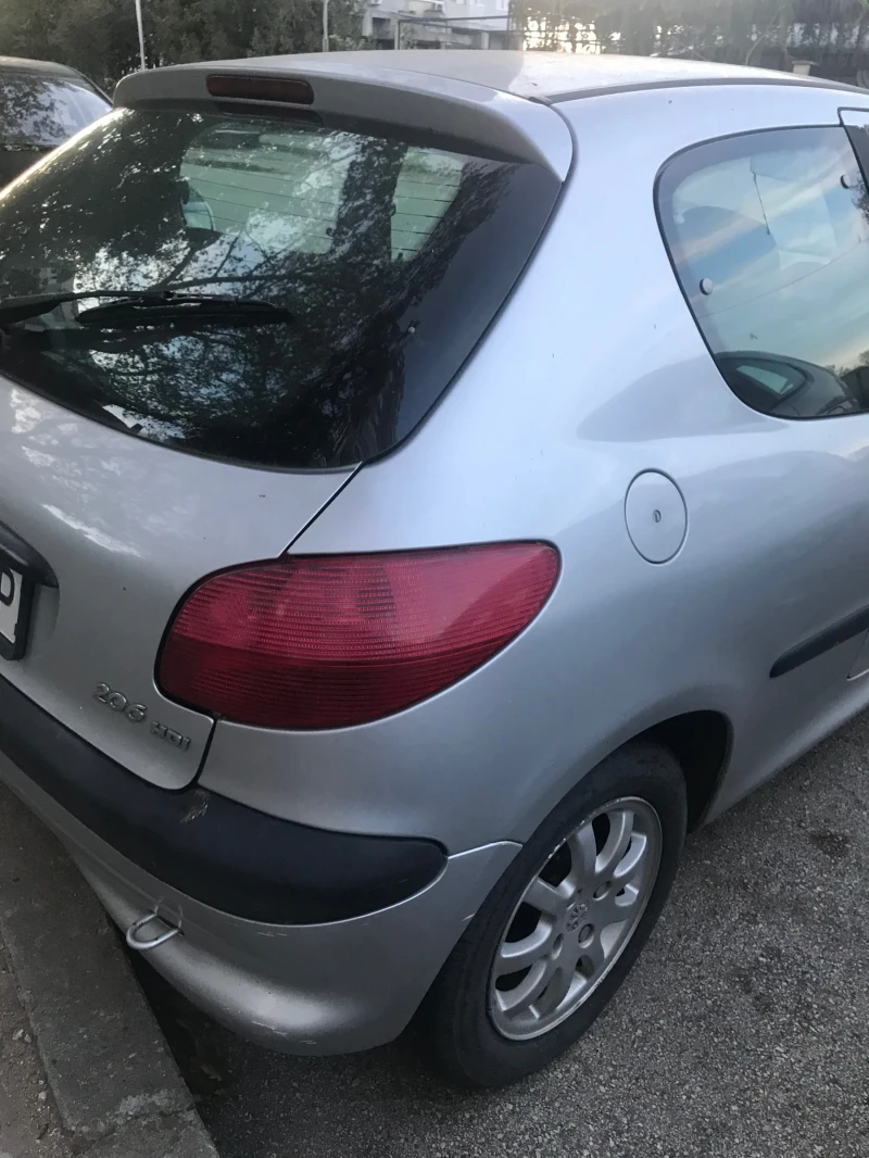 Peugeot 206 1, 4 HDI, снимка 4 - Автомобили и джипове - 48615196