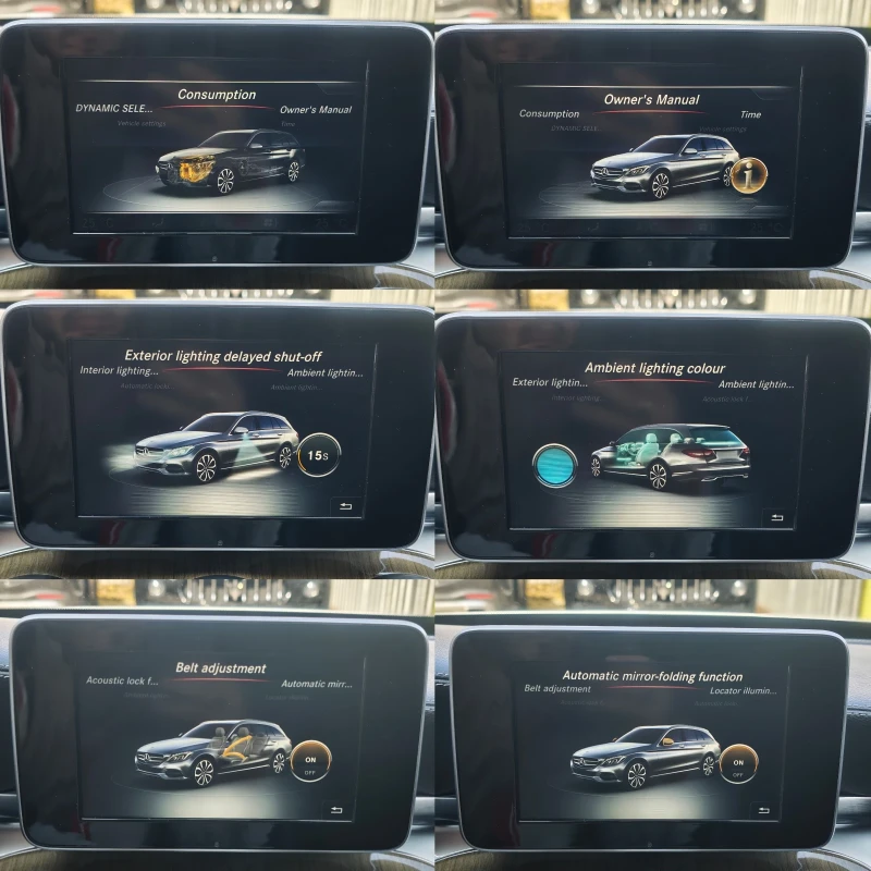 Mercedes-Benz C 250 AMG+ AVANTGARDE, КАМЕРА, ПОДГРЕВ, АМБИЕНТ, ФУЛ! , снимка 13 - Автомобили и джипове - 52052735