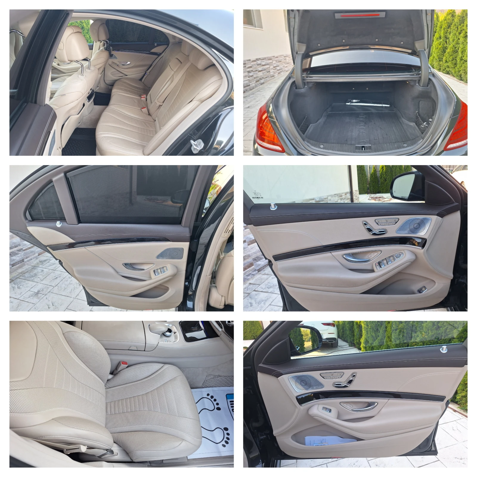 Mercedes-Benz S 350 3.5 CDI AMG НАПЪЛНО ОТСЛУЖЕН  | Mobile.bg — изображение 15
