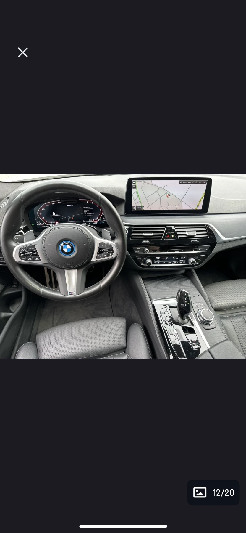 BMW 530E xDrive M Sport H&K Cam Navi, снимка 11 - Автомобили и джипове - 54109509