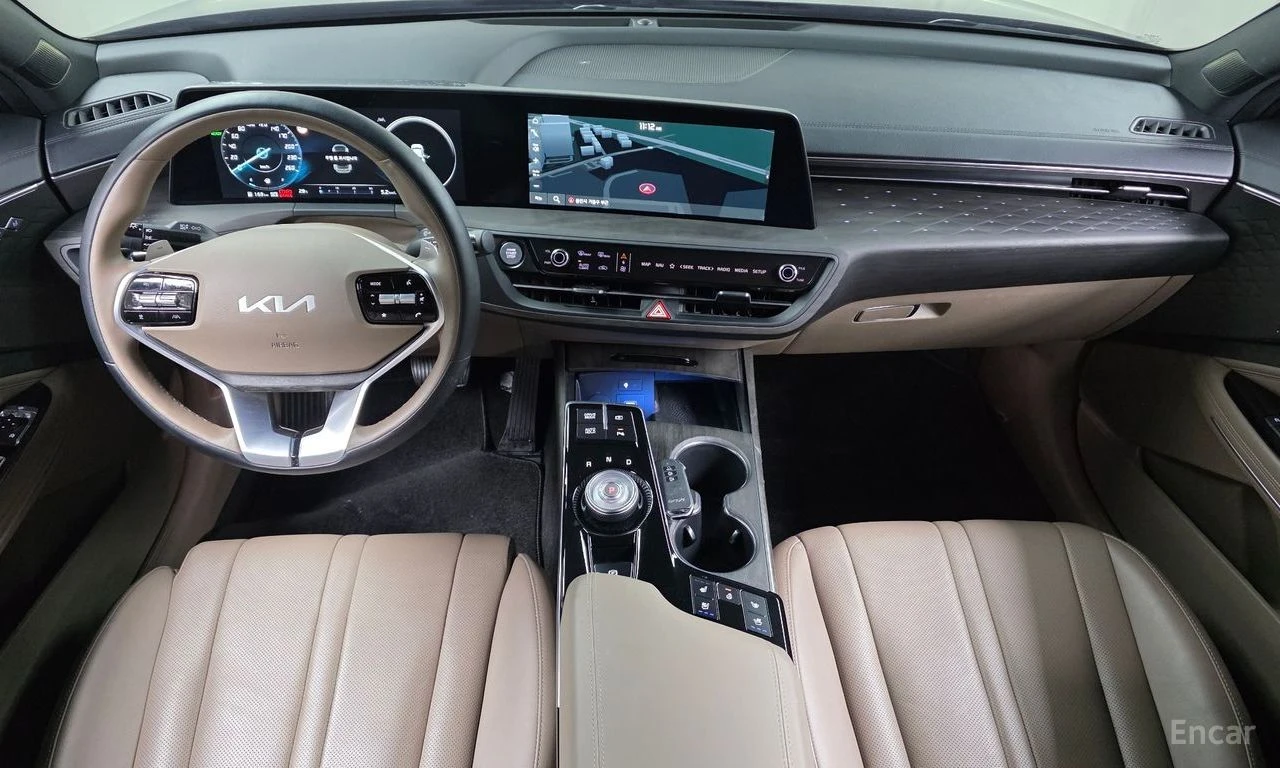 Kia K8 HYBRID* NOBLESSE* ПОДГРЕВ* ОБДУХВАНЕ* LANE* ASSIST, снимка 7 - Автомобили и джипове - 55597532
